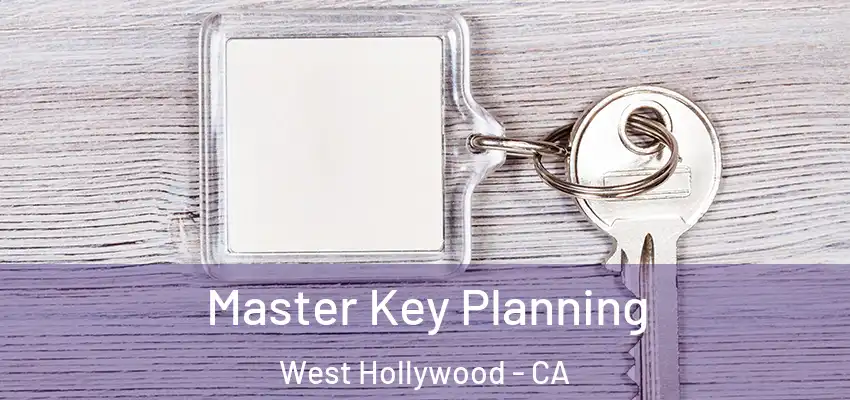 Master Key Planning West Hollywood - CA